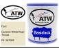 Preview: Ford, Ceramic White Pearl Tricoat, F6 / M7085: 1L Lackdose, von ATW Autoteile West.